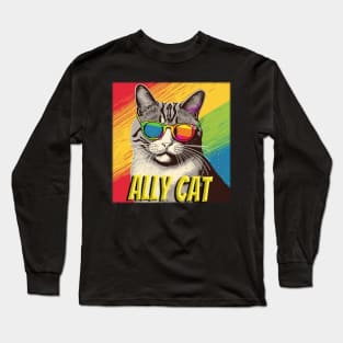 Ally Cat Long Sleeve T-Shirt